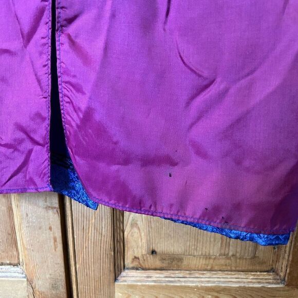 Vintage Ursula of Switzerland 16 Dress USA Metallic Mermaid Shimmer Sleeveless - Picture 11 of 11